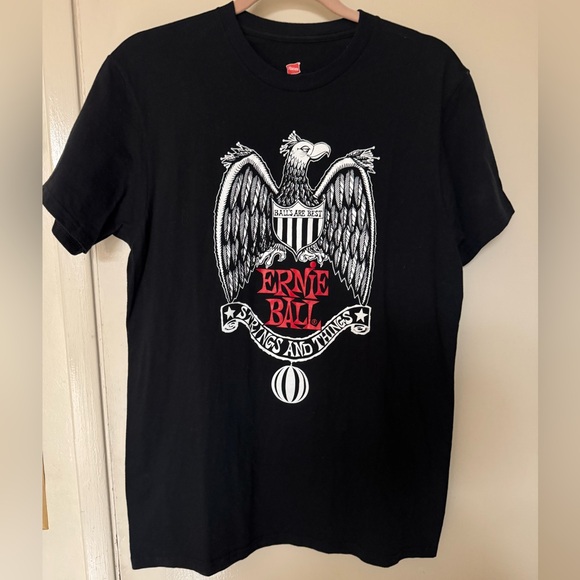 Hanes Other - Ernie Ball - Men’s T-Shirt - Sz. M
“Strings and Things” and “Balls Are Best”